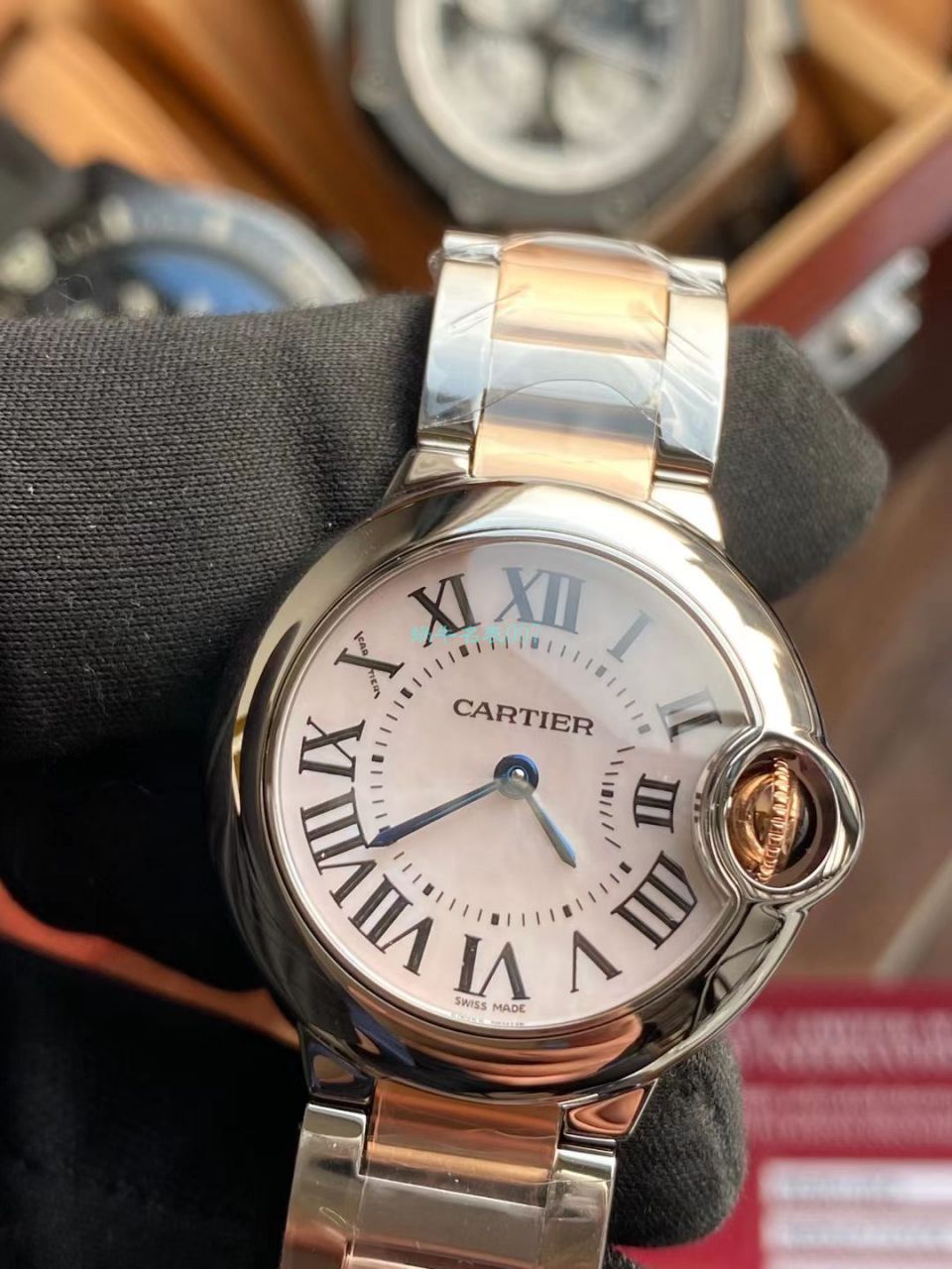 V6厂卡地亚蓝气球28毫米女装复刻高仿W6920034腕表 / K331