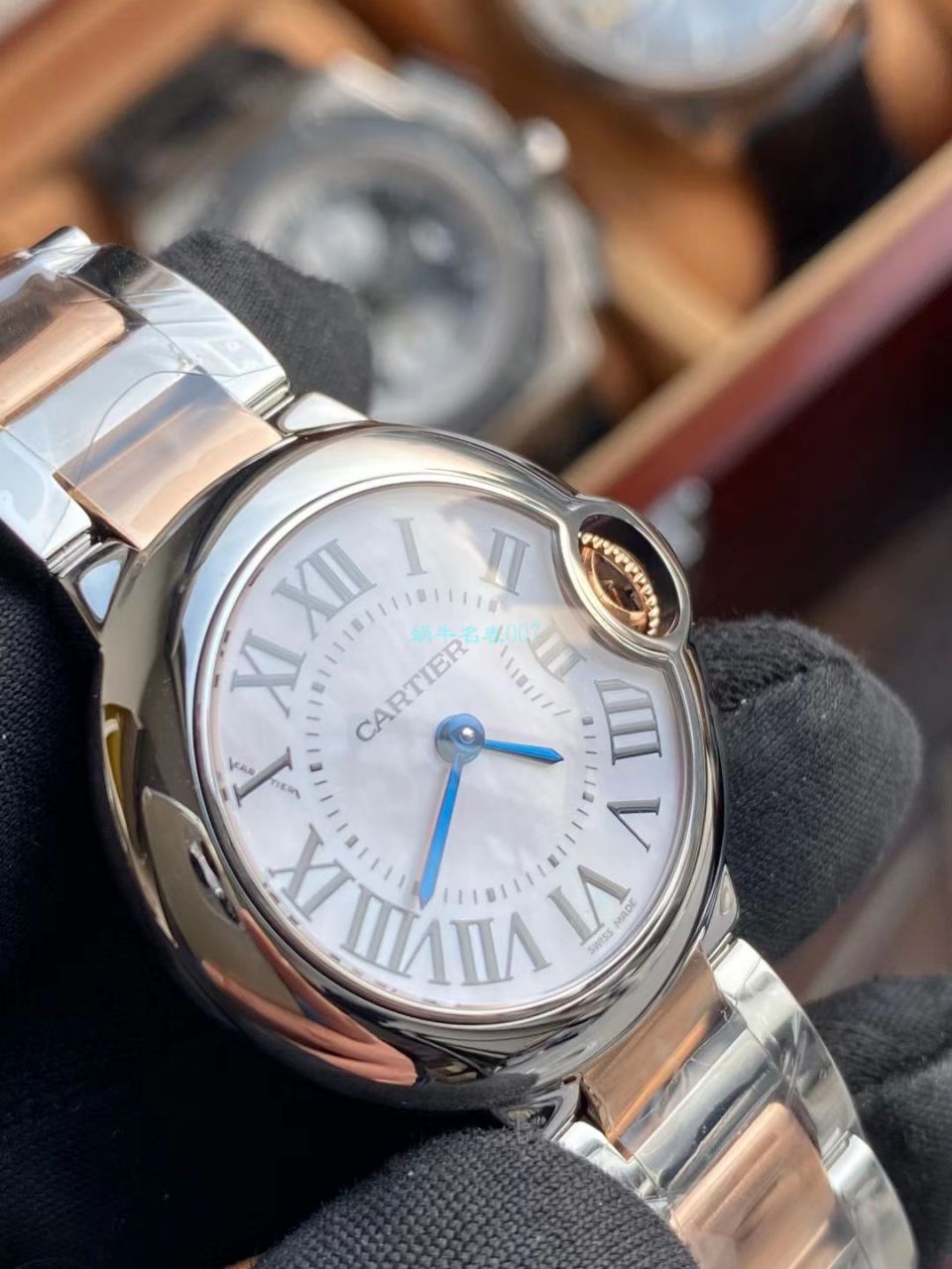 V6厂卡地亚蓝气球28毫米女装复刻高仿W6920034腕表 / K331