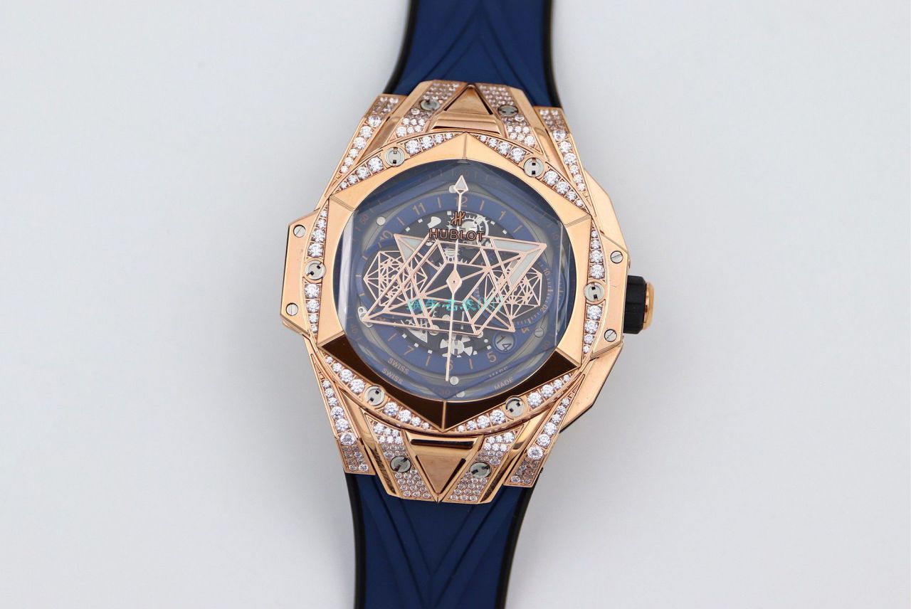 HB厂超A高仿手表宇舶 Sang Bleu II 刺青二代418.OX.2001.RX.1604.MXM20腕表 / YB117