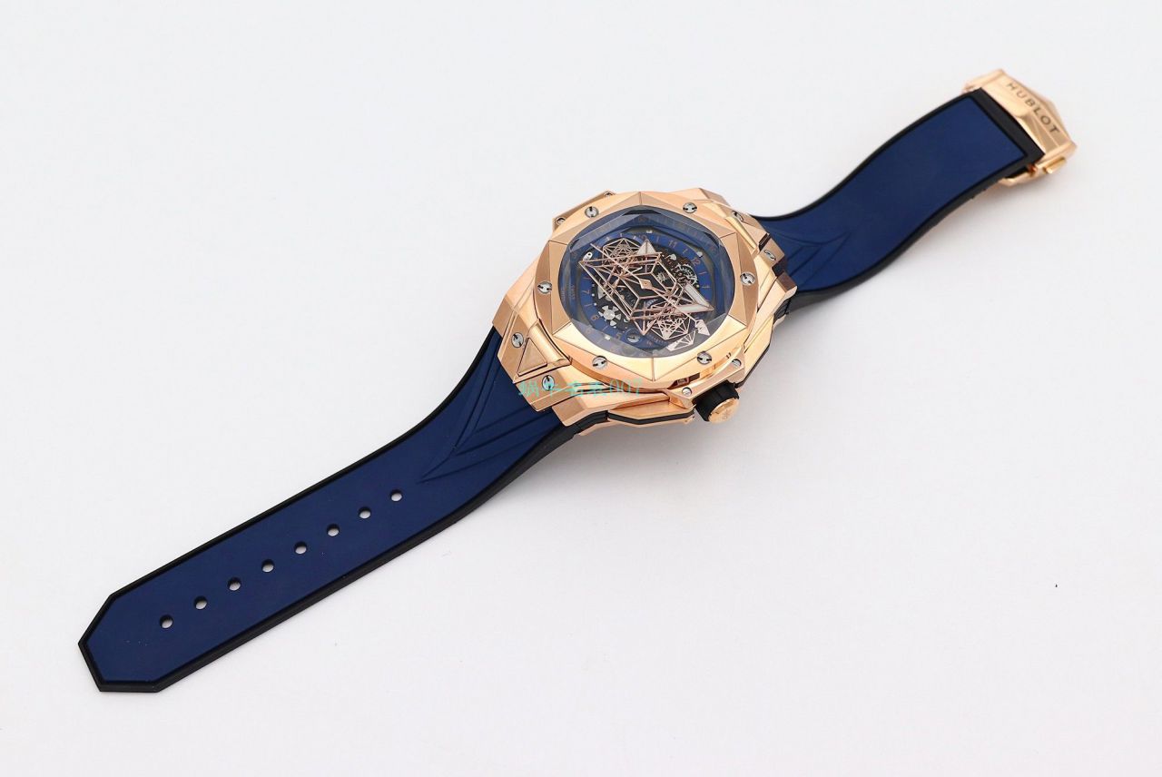 HB厂超A高仿手表宇舶 Sang Bleu II 刺青二代418.OX.2001.RX.1604.MXM20腕表 / YB117