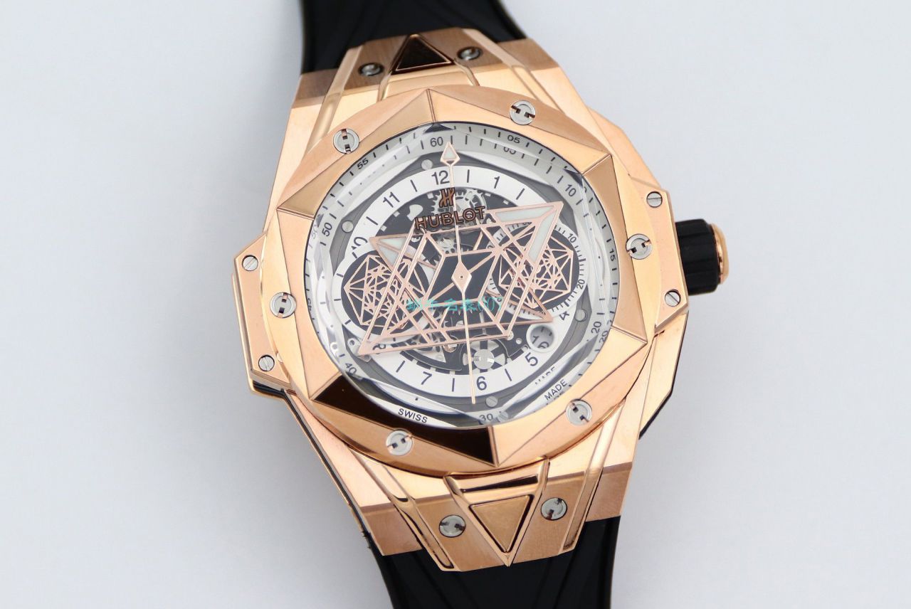 HB厂超A高仿手表宇舶 Sang Bleu II 刺青二代418.OX.2001.RX.1604.MXM20腕表 / YB117