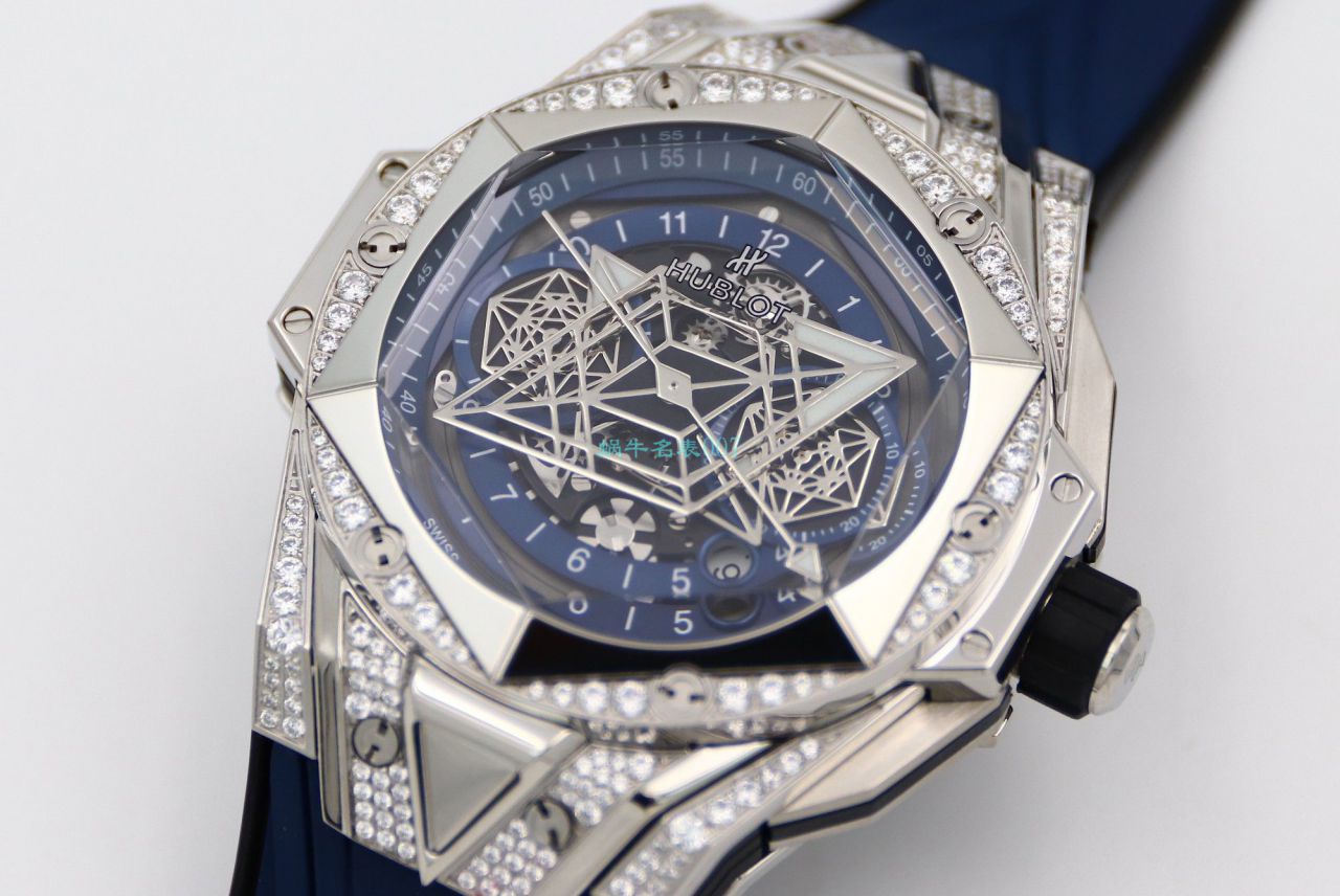 HB厂超A高仿手表宇舶 Sang Bleu II 刺青二代418.OX.2001.RX.1604.MXM20腕表 / YB117