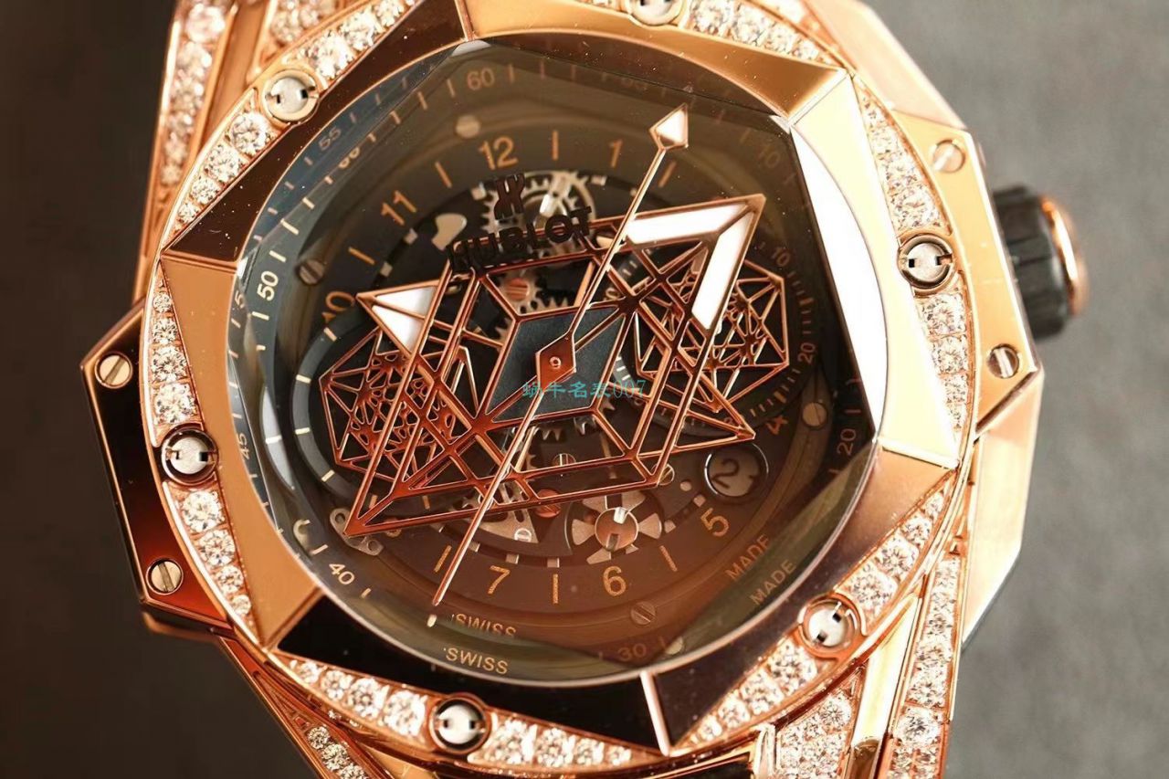 HB厂超A高仿手表宇舶 Sang Bleu II 刺青二代418.OX.2001.RX.1604.MXM20腕表 / YB117