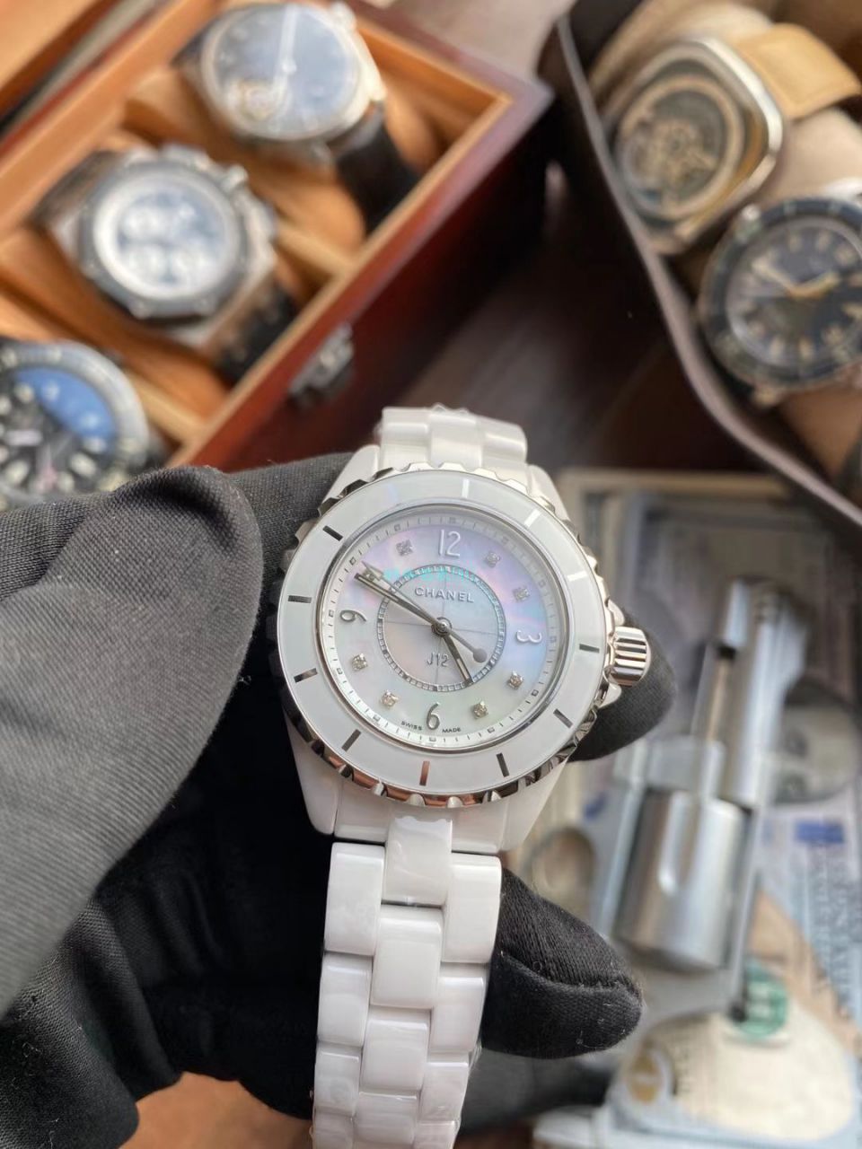 KOR最高版本香奈儿J12系列H2422顶级复刻高仿女士腕表 