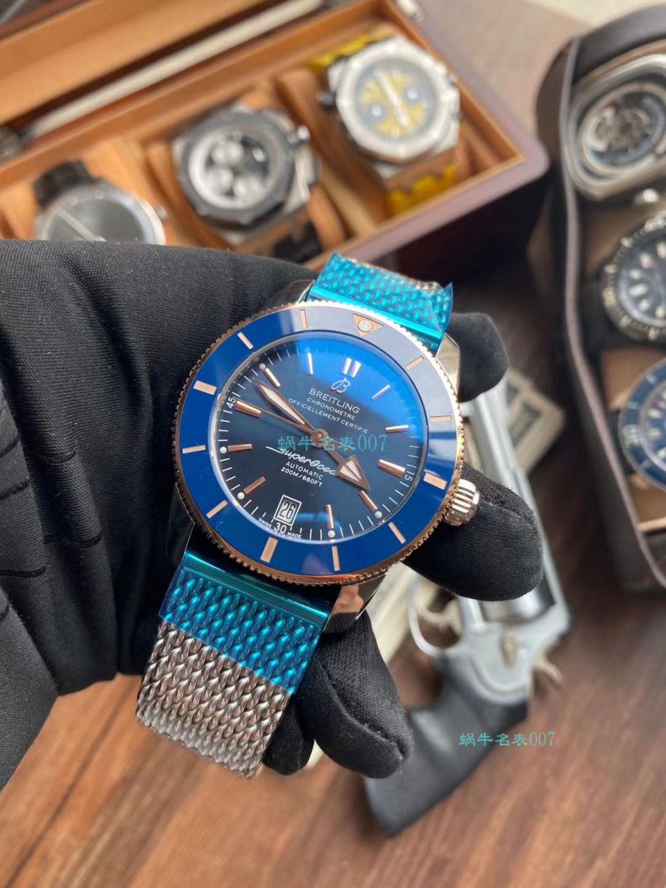 TW厂百年灵超级海洋文化超A高仿手表AB2010161C1A1，AB2010121B1S1腕表 