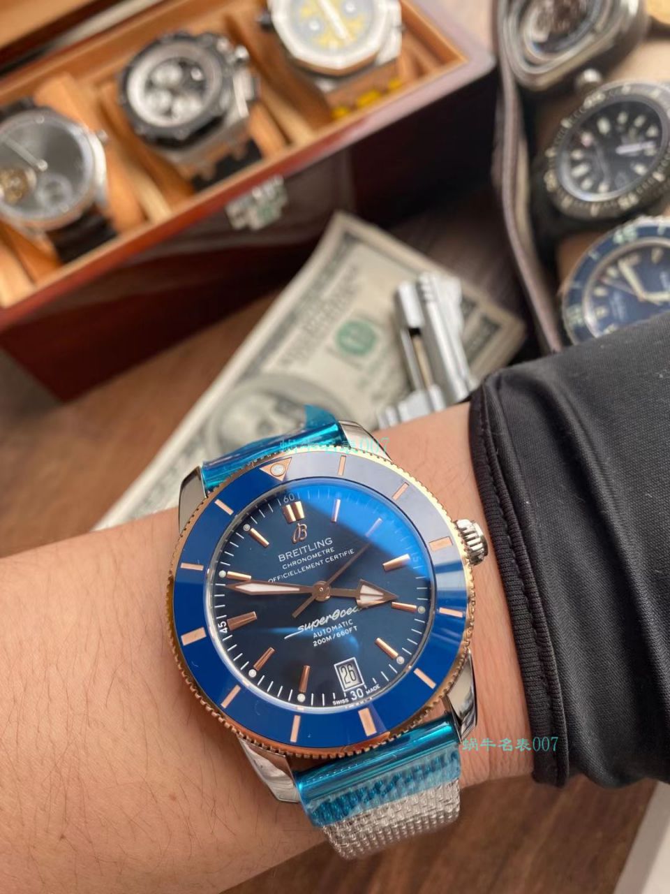 TW厂百年灵超级海洋文化超A高仿手表AB2010161C1A1，AB2010121B1S1腕表 