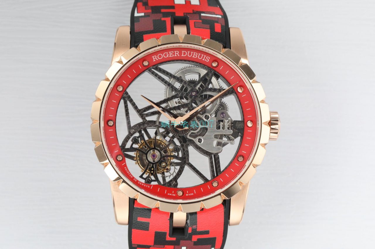 BBR厂罗杰杜彼1比1高仿陀飞轮手表彩面旋风RDDBEX0938，RDDBEX0939，RDDBEX0393，RDDBEX0940 / LJ093