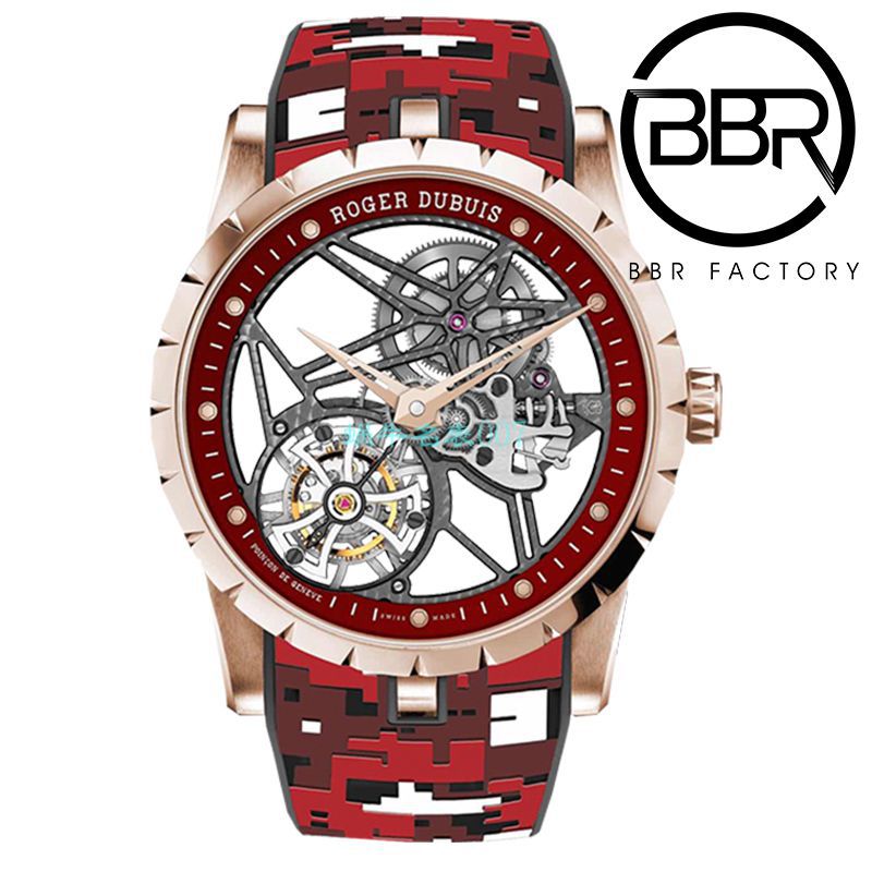 BBR厂罗杰杜彼1比1高仿陀飞轮手表彩面旋风RDDBEX0938，RDDBEX0939，RDDBEX0393，RDDBEX0940 / LJ093