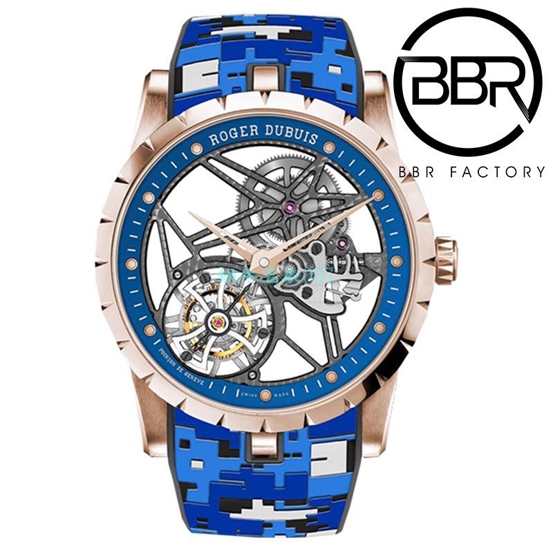 BBR厂罗杰杜彼1比1高仿陀飞轮手表彩面旋风RDDBEX0938，RDDBEX0939，RDDBEX0393，RDDBEX0940 / LJ093