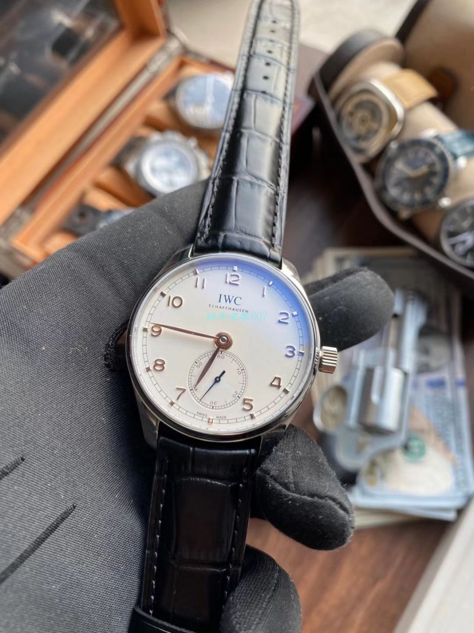 YL厂万国表葡萄牙小三针系列IW358303超A高精仿1比1手表 / WG611