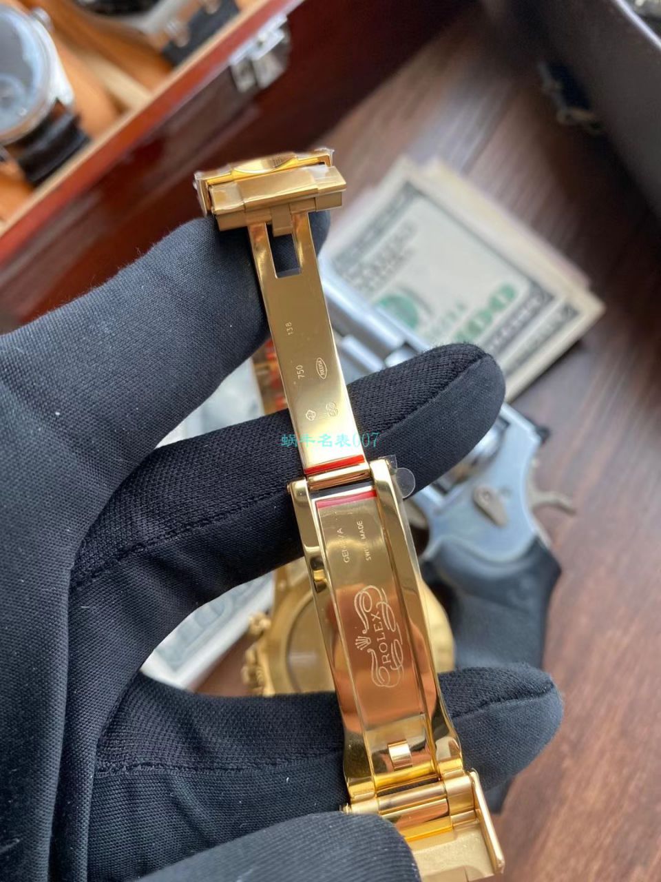 N厂劳力士超级4130间金迪通拿钻面1比1高精仿手表m116503-0008腕表 / R731