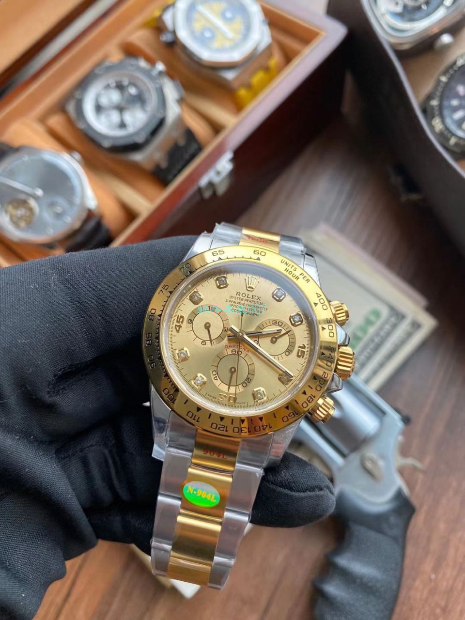 【视频评测】N厂劳力士超级4130迪通拿钻钉m116508-0006、m116503-0008腕表 / R728