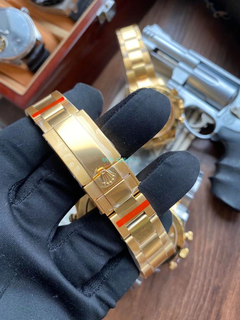 N厂劳力士超级4130间金迪通拿钻面1比1高精仿手表m116503-0008腕表 / R731