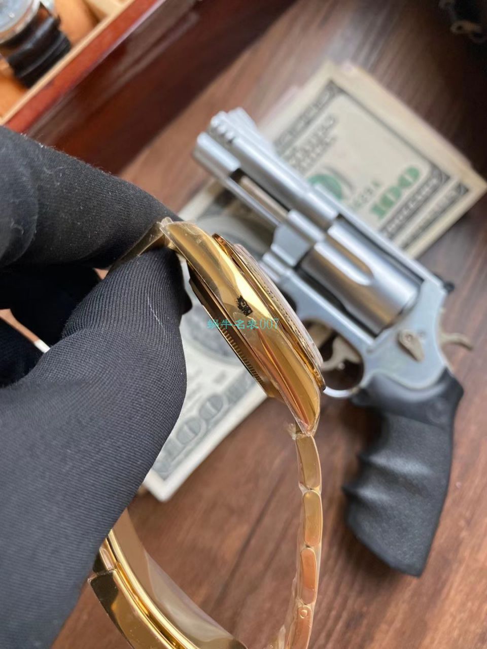 视频评测N厂劳力士超级4130迪通拿全金钻面超A高仿手表m116508-0008腕表 / R729