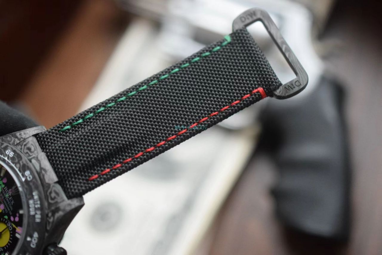 独家视频评测N厂超级碳纤维4130迪通拿一比一复刻diw团队定制版迪通拿腕表 / R727