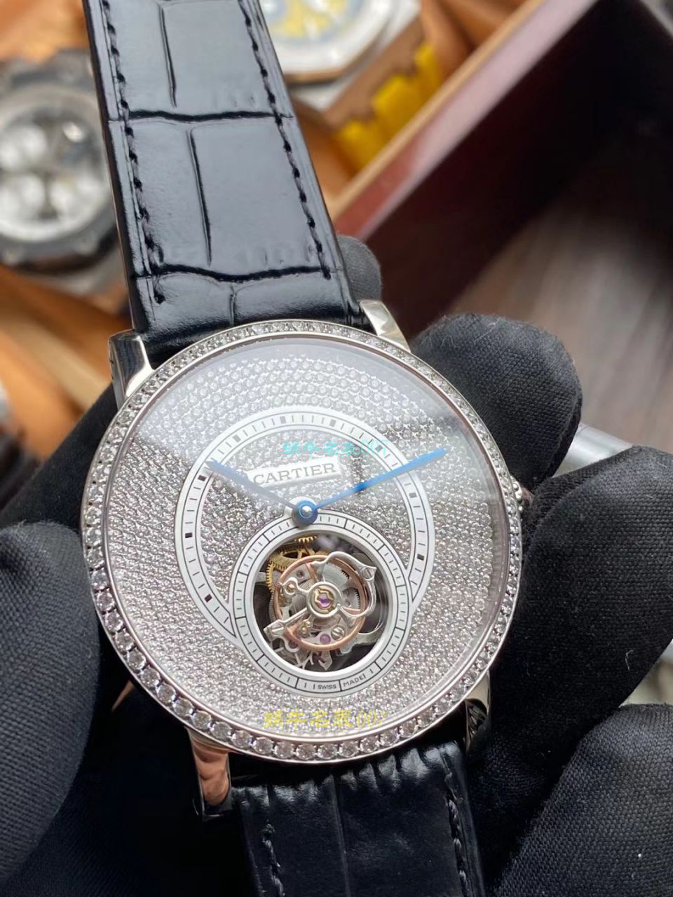 BBR厂卡地亚高级制表陀飞轮1比1高精仿手表HPI00593腕表 / K336