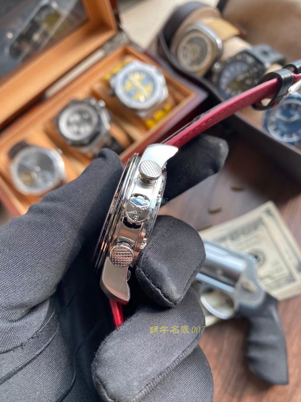 ‍【视频 评测】七星努荐 V7神器 V7厂V2版本萧邦赛车一比一复刻高仿手表 / XB083