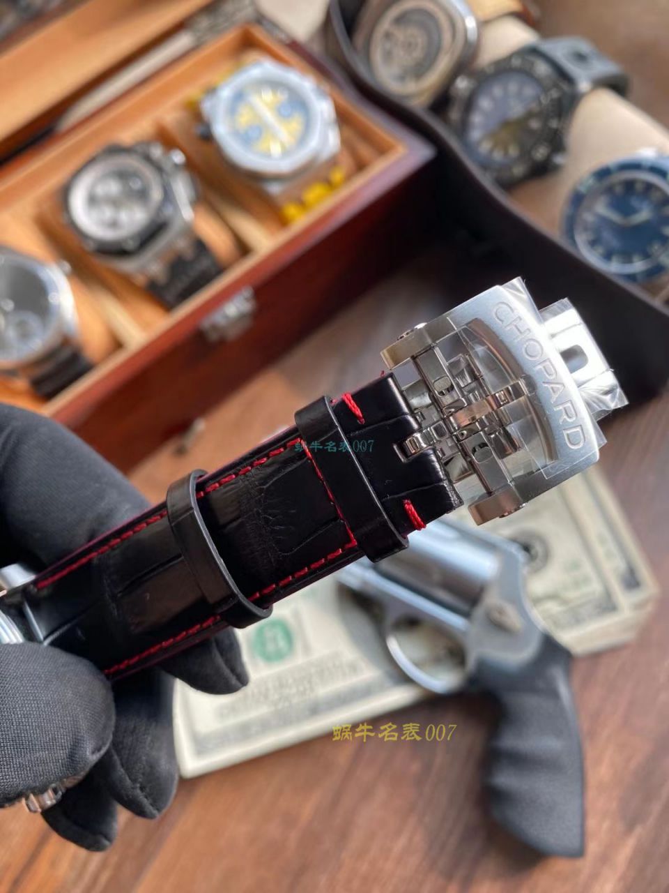 ‍【视频 评测】七星努荐 V7神器 V7厂V2版本萧邦赛车一比一复刻高仿手表 / XB083