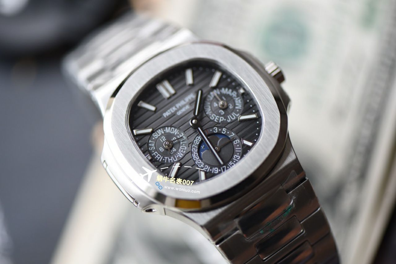 视频评测TW厂百达翡丽顶级复刻高仿手表运动优雅系列鹦鹉螺5740/1G-001腕表 / BD369