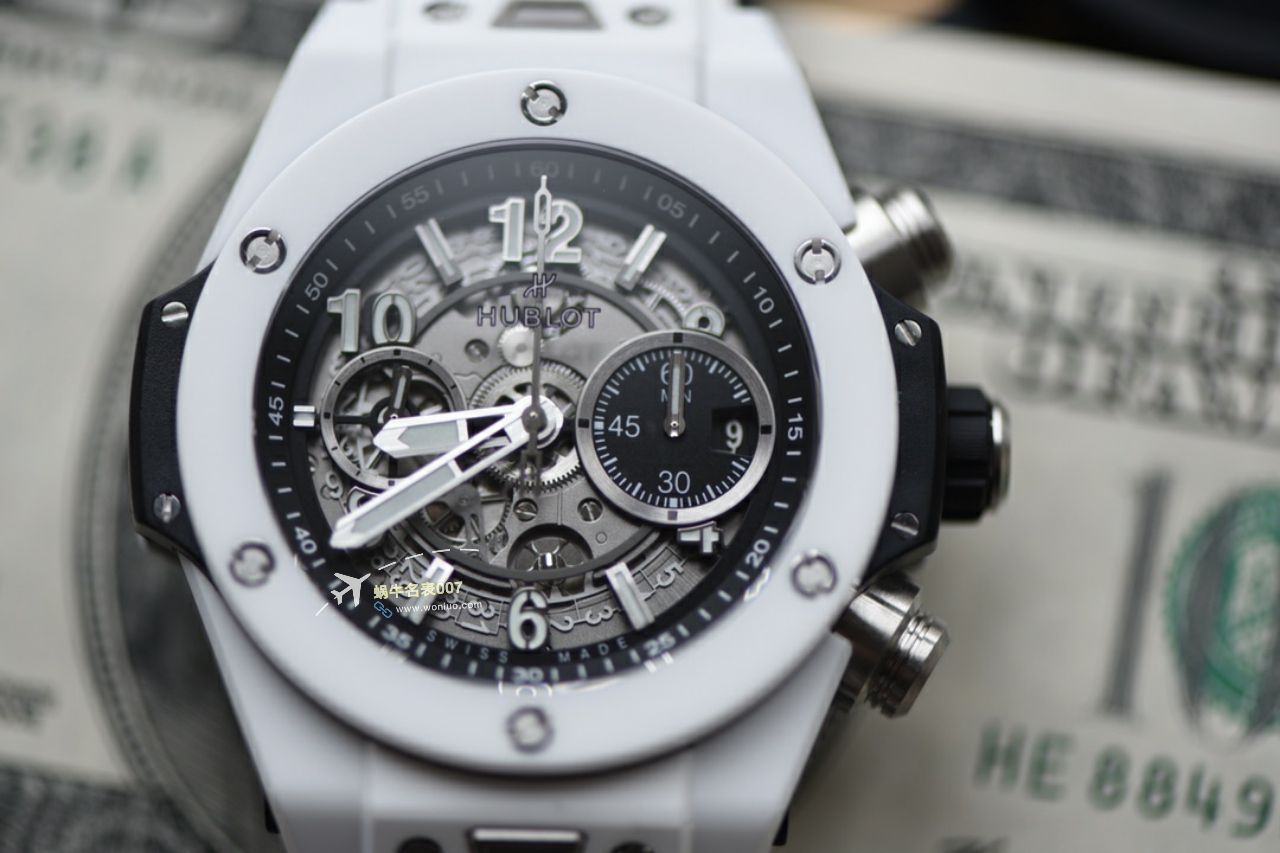 视频评测ZF顶级复刻高仿彩面陶瓷宇舶系列441.HX.1170.RX，441.CY.471Y.RX腕表 