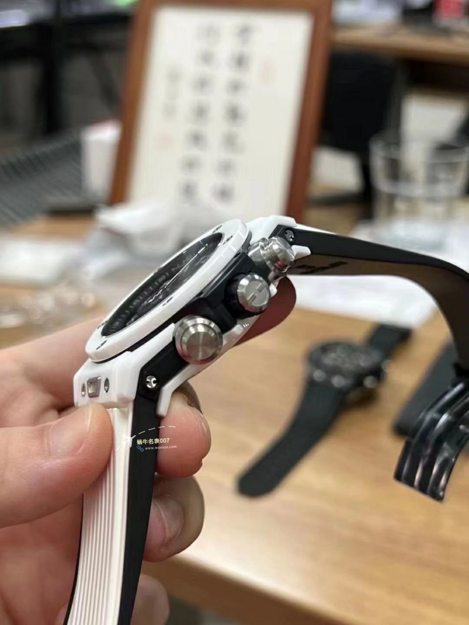 视频评测ZF顶级复刻高仿彩面陶瓷宇舶系列441.HX.1170.RX，441.CY.471Y.RX腕表 