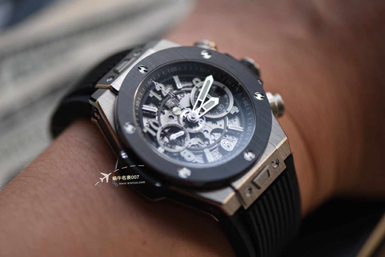 视频评测ZF顶级复刻高仿彩面陶瓷宇舶系列441.HX.1170.RX，441.CY.471Y.RX腕表 