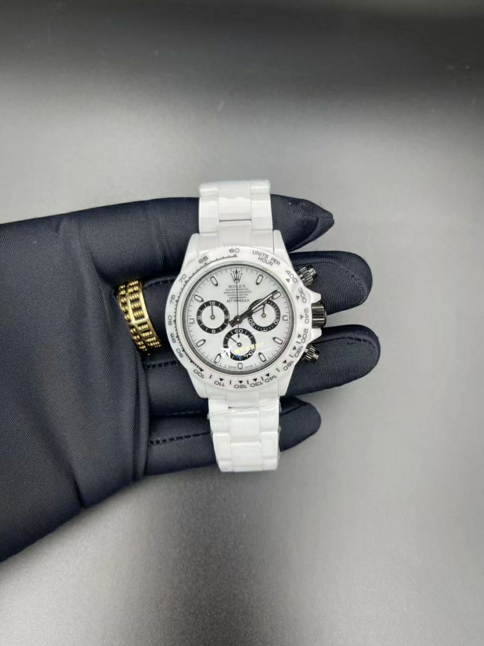 视频评测N厂劳力士迪通拿复刻高仿超级版本 4130一体机 AET特别改装版阿布扎比 / R761