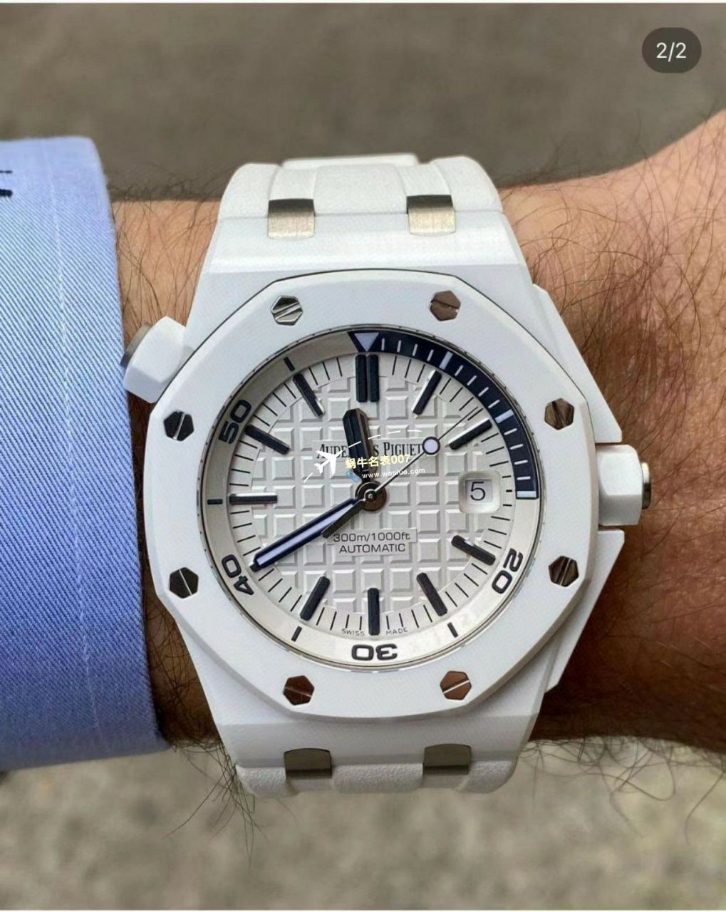 APS厂一比一复刻手表爱彼皇家橡树离岸型15707CB.OO.A010CA.01和15707CE.OO.A002CA.01 / AP227