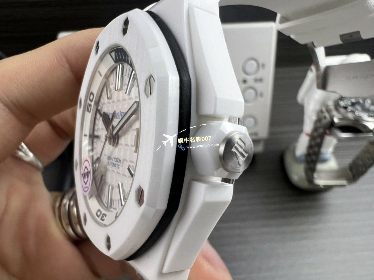 APS厂一比一复刻手表爱彼皇家橡树离岸型15707CB.OO.A010CA.01和15707CE.OO.A002CA.01 / AP227