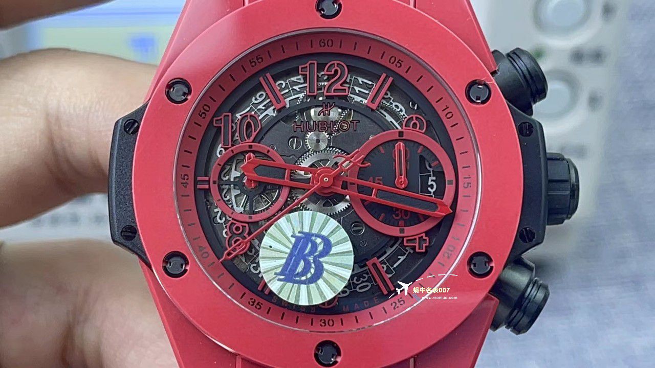 视频评测ZF顶级复刻高仿彩面陶瓷宇舶系列441.HX.1170.RX，441.CY.471Y.RX腕表 