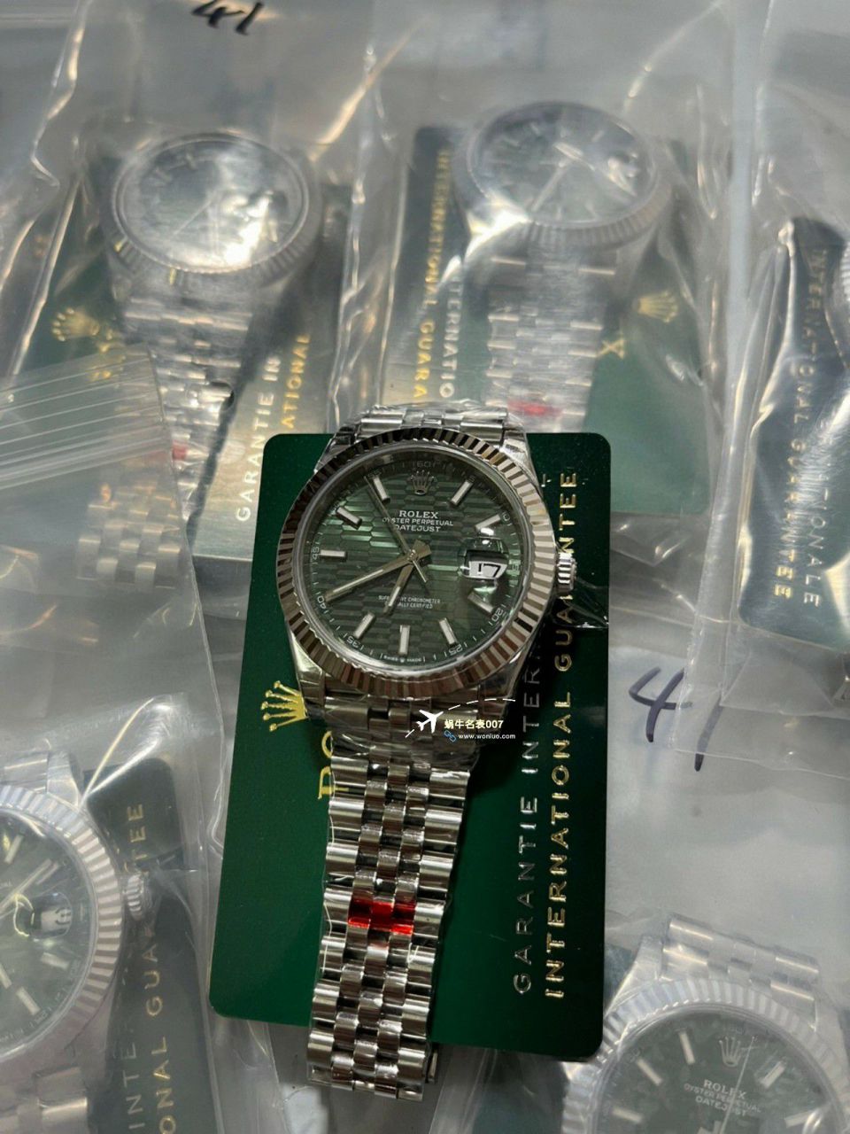 VS厂顶级复刻手表劳力士41日志型格子纹高仿m126334-0030，m126334-0031腕表 / R765