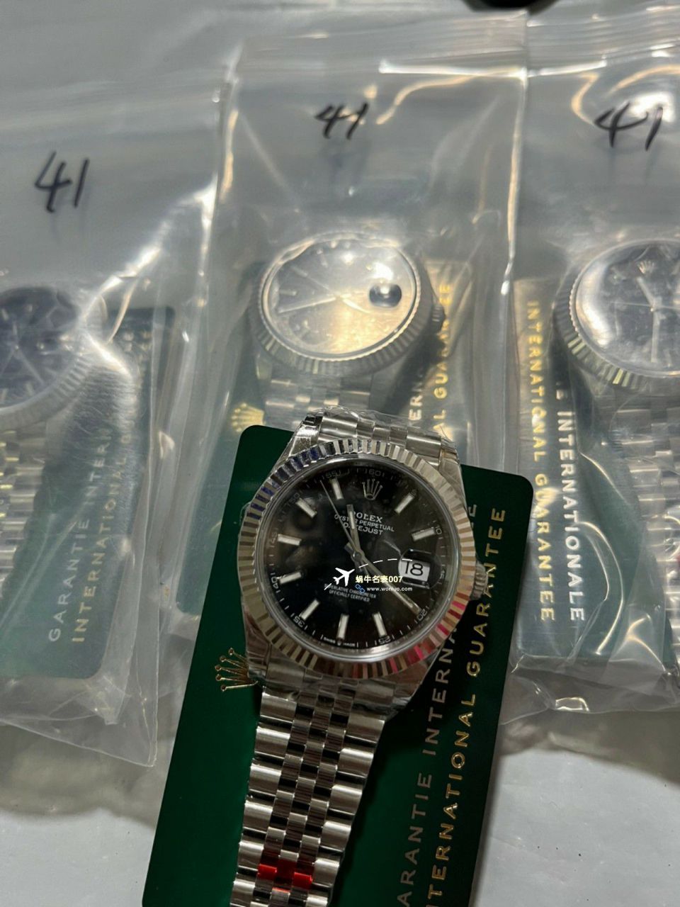 VS厂顶级复刻手表劳力士41日志型格子纹高仿m126334-0030，m126334-0031腕表 / R765