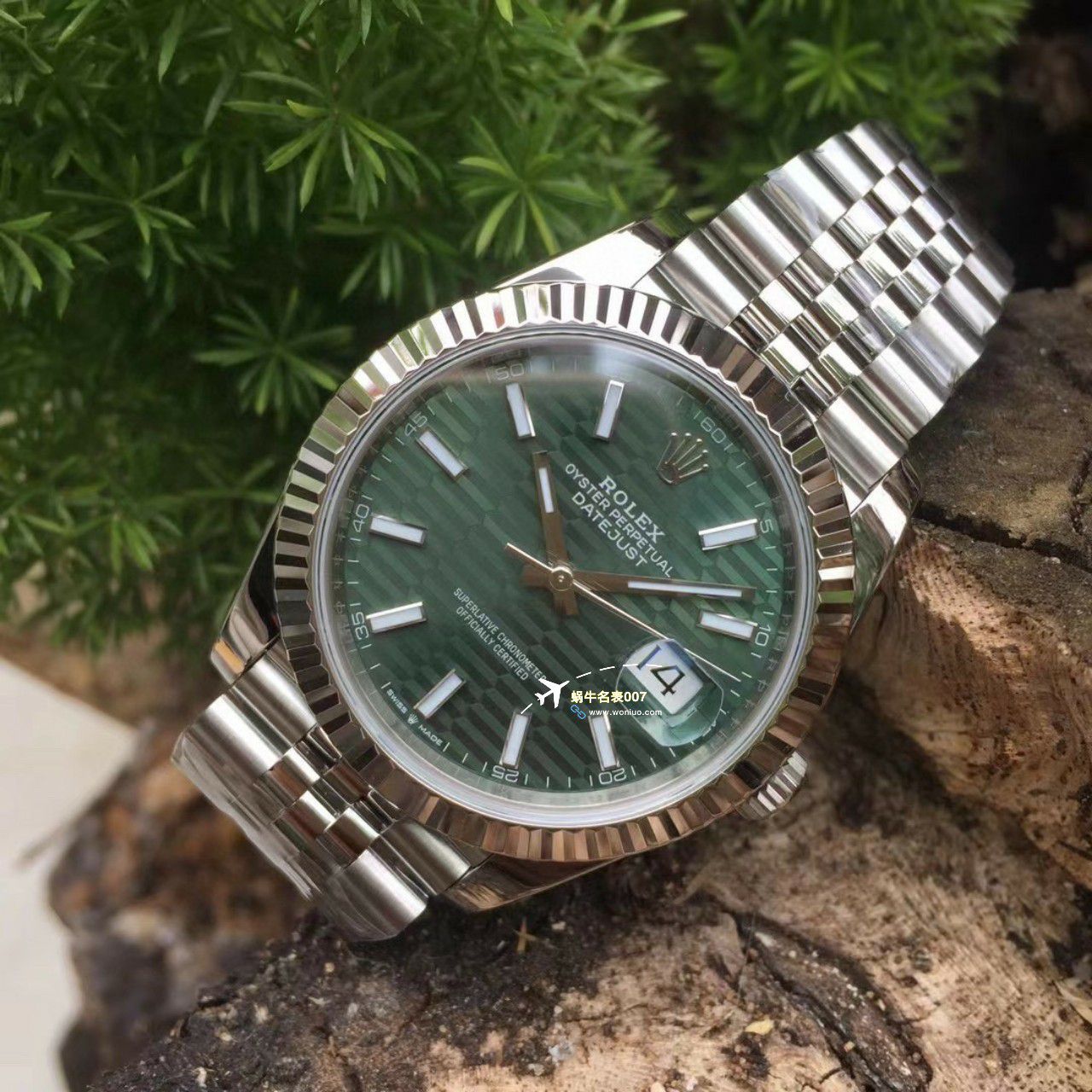 VS厂顶级复刻手表劳力士41日志型格子纹高仿m126334-0030，m126334-0031腕表 / R765
