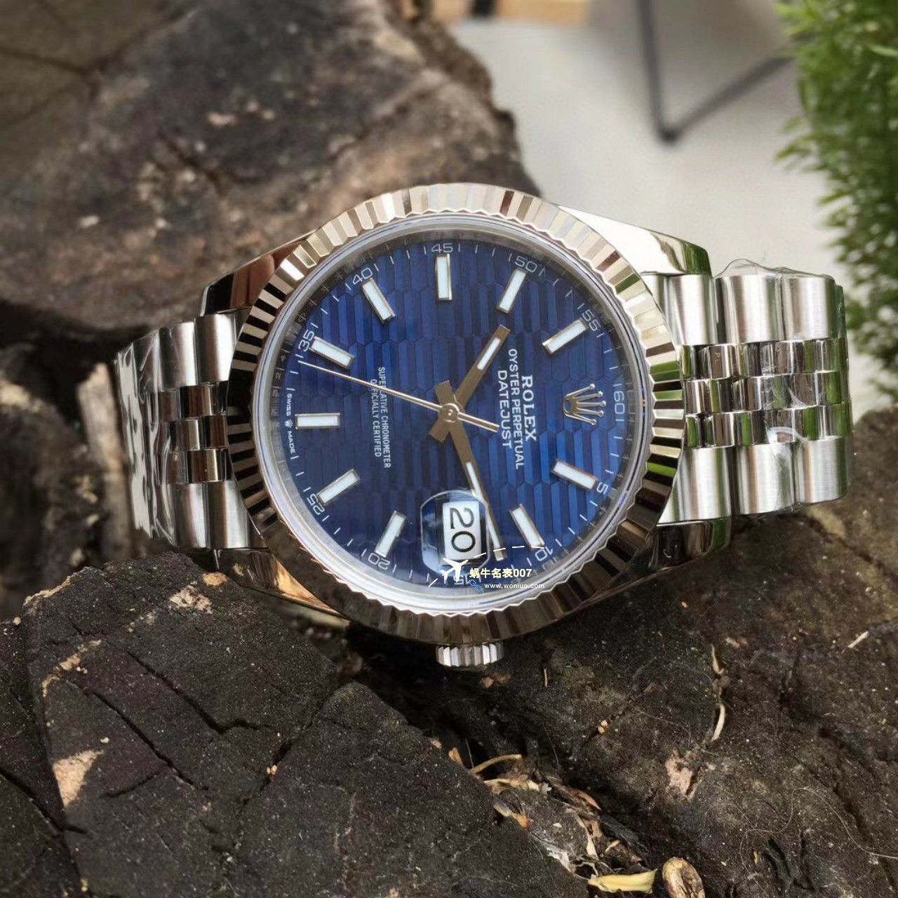 VS厂顶级复刻手表劳力士41日志型格子纹高仿m126334-0030，m126334-0031腕表 / R765
