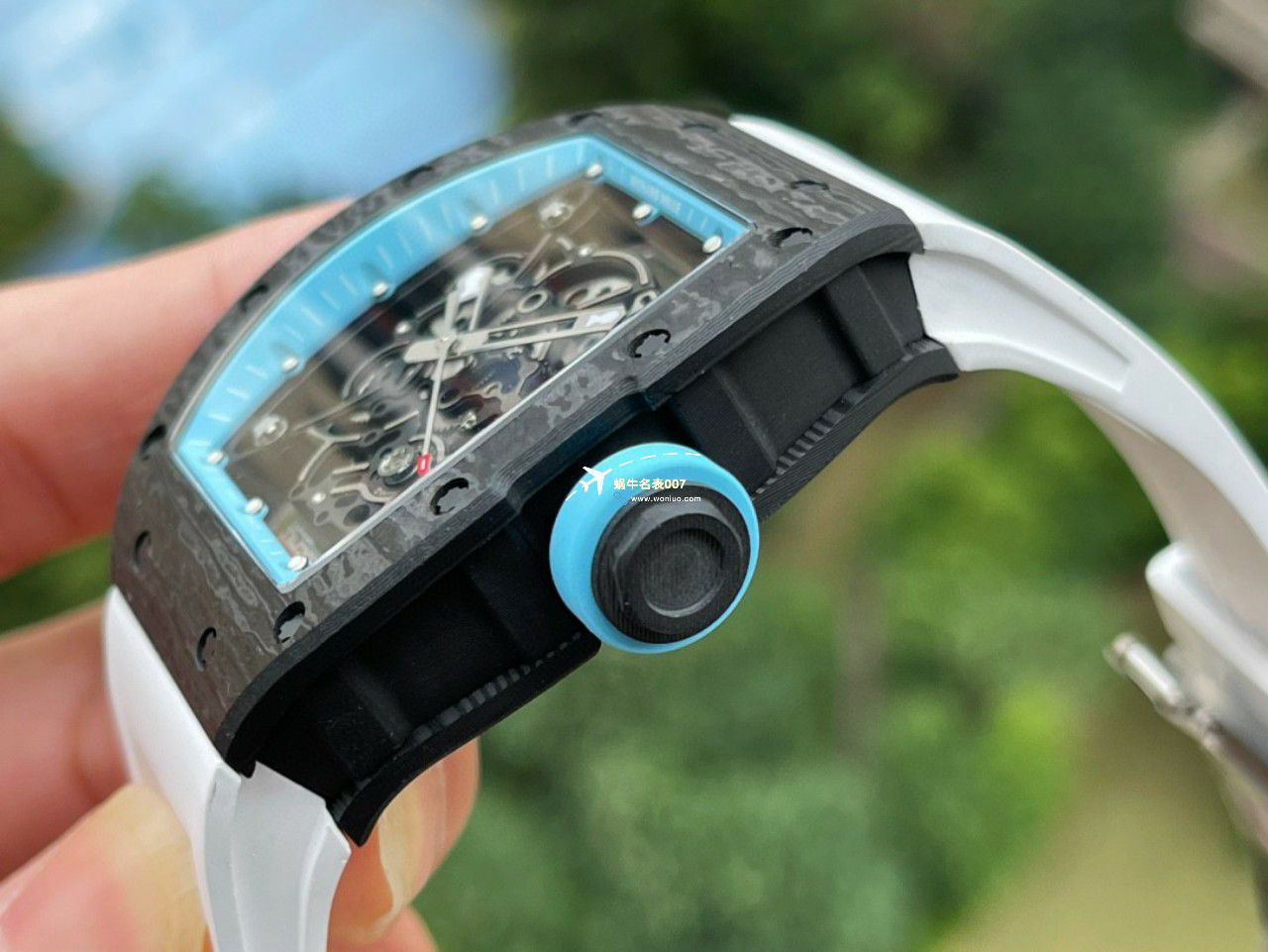 BBR厂一比一复刻高仿理查德米勒RM055一体机芯手表/六点位飞轮可转 / BBRRMO55