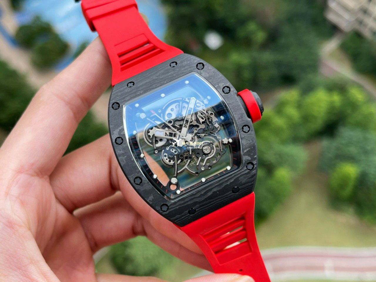 BBR厂一比一复刻高仿理查德米勒RM055一体机芯手表/六点位飞轮可转 / BBRRMO55