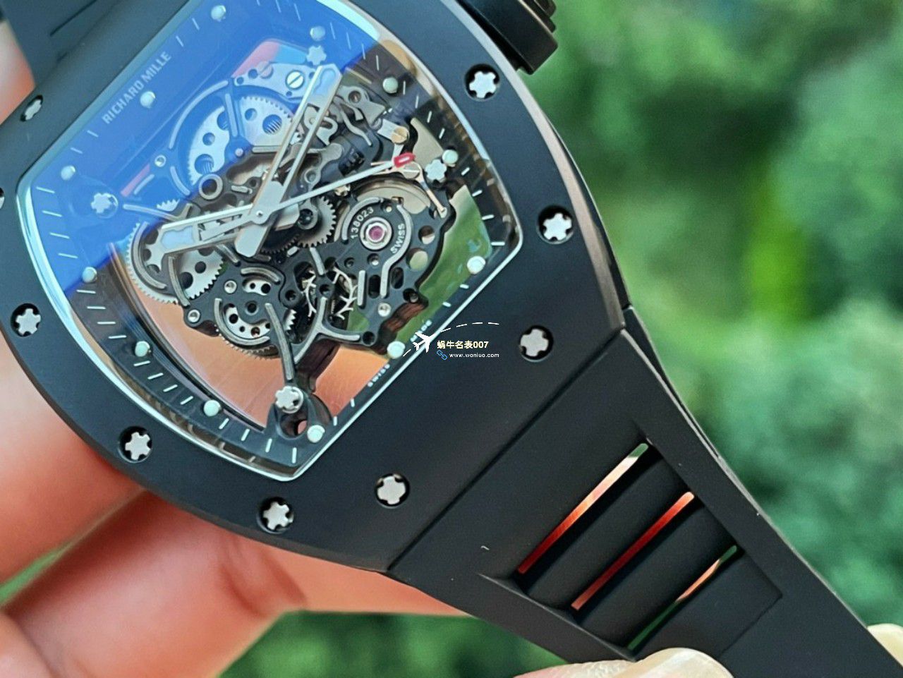 BBR厂一比一复刻高仿理查德米勒RM055一体机芯手表/六点位飞轮可转 / BBRRMO55