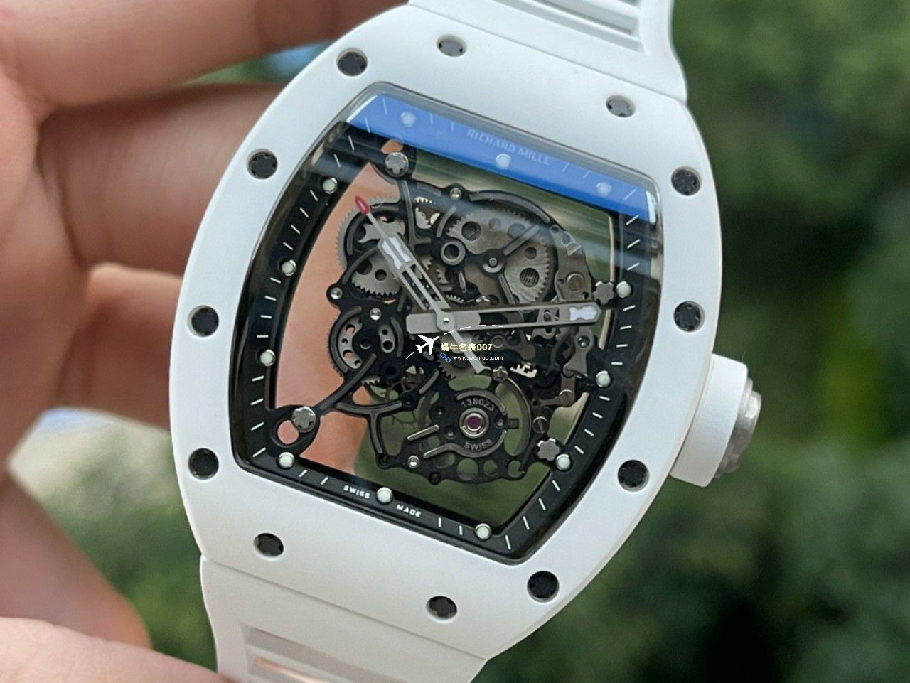 BBR厂一比一复刻高仿理查德米勒RM055一体机芯手表/六点位飞轮可转 / BBRRMO55