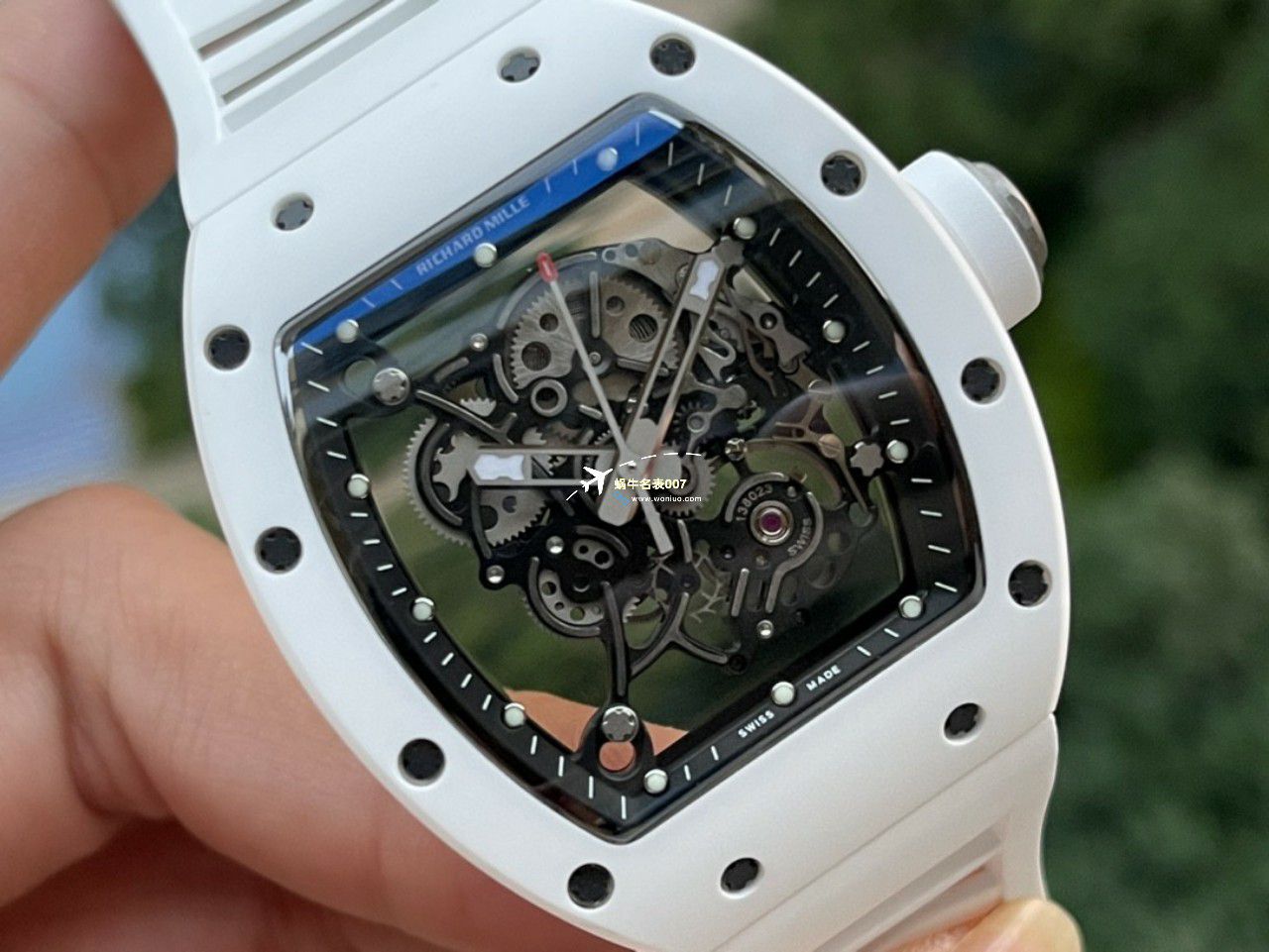 BBR厂一比一复刻高仿理查德米勒RM055一体机芯手表/六点位飞轮可转 / BBRRMO55