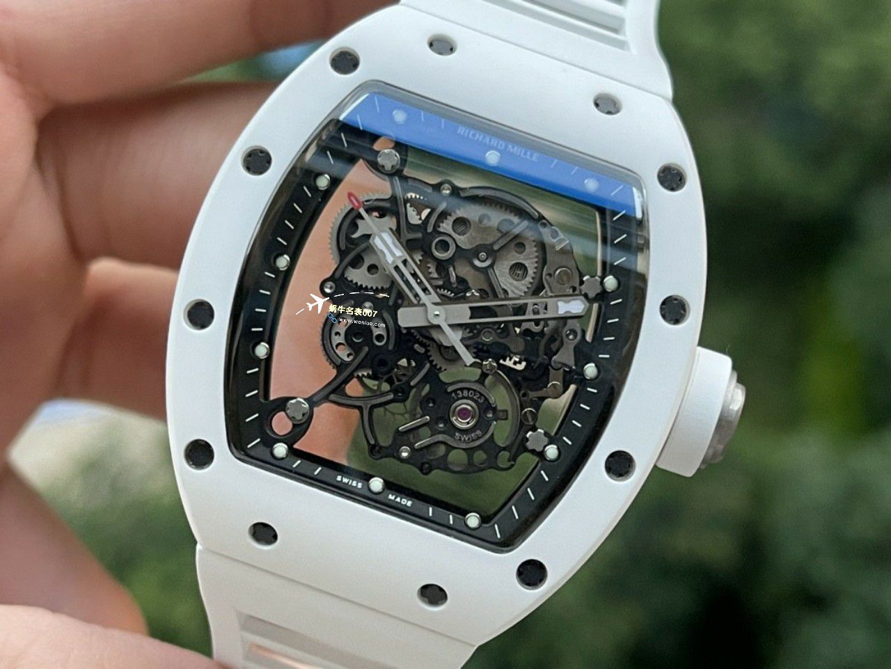 BBR厂一比一复刻高仿理查德米勒RM055一体机芯手表/六点位飞轮可转 / BBRRMO55