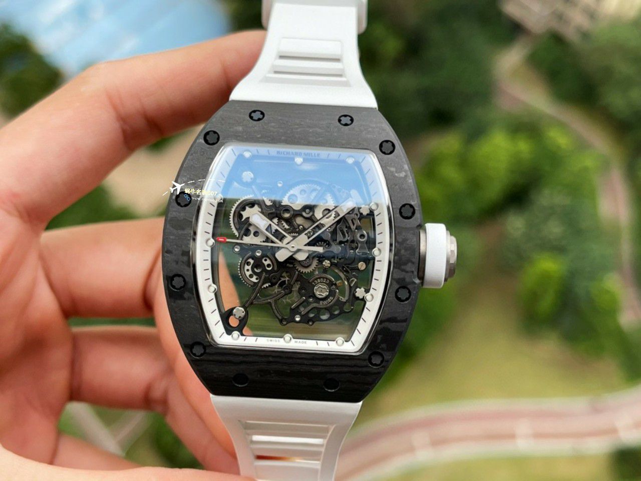 BBR厂一比一复刻高仿理查德米勒RM055一体机芯手表/六点位飞轮可转 / BBRRMO55