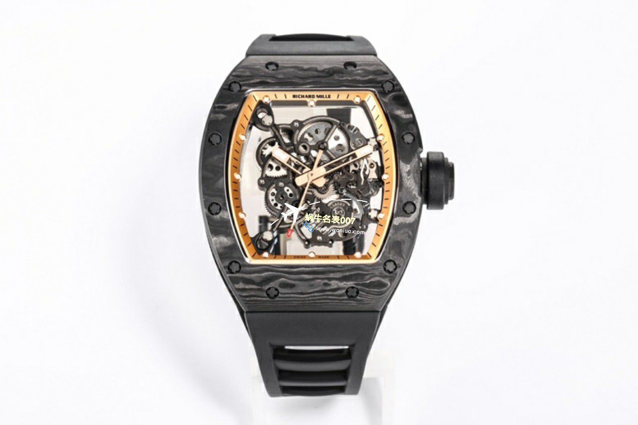 BBR厂一比一复刻高仿理查德米勒RM055一体机芯手表/六点位飞轮可转 / BBRRMO55