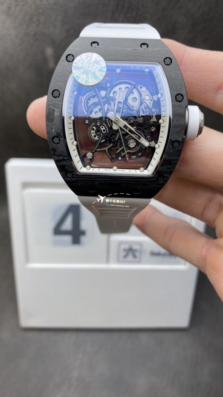 BBR厂一比一复刻高仿理查德米勒RM055一体机芯手表/六点位飞轮可转 / BBRRMO55