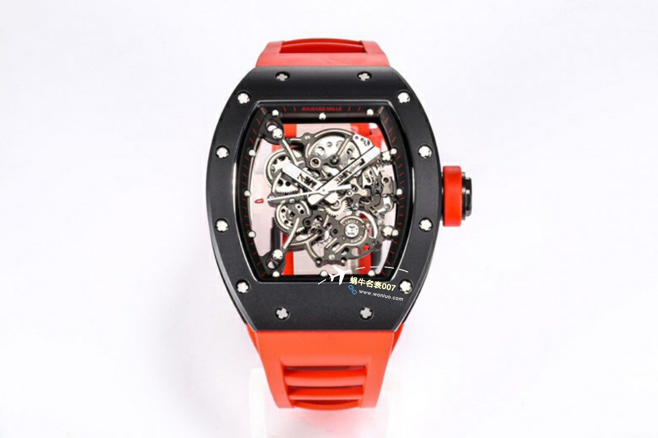 BBR厂一比一复刻高仿理查德米勒RM055一体机芯手表/六点位飞轮可转 / BBRRMO55