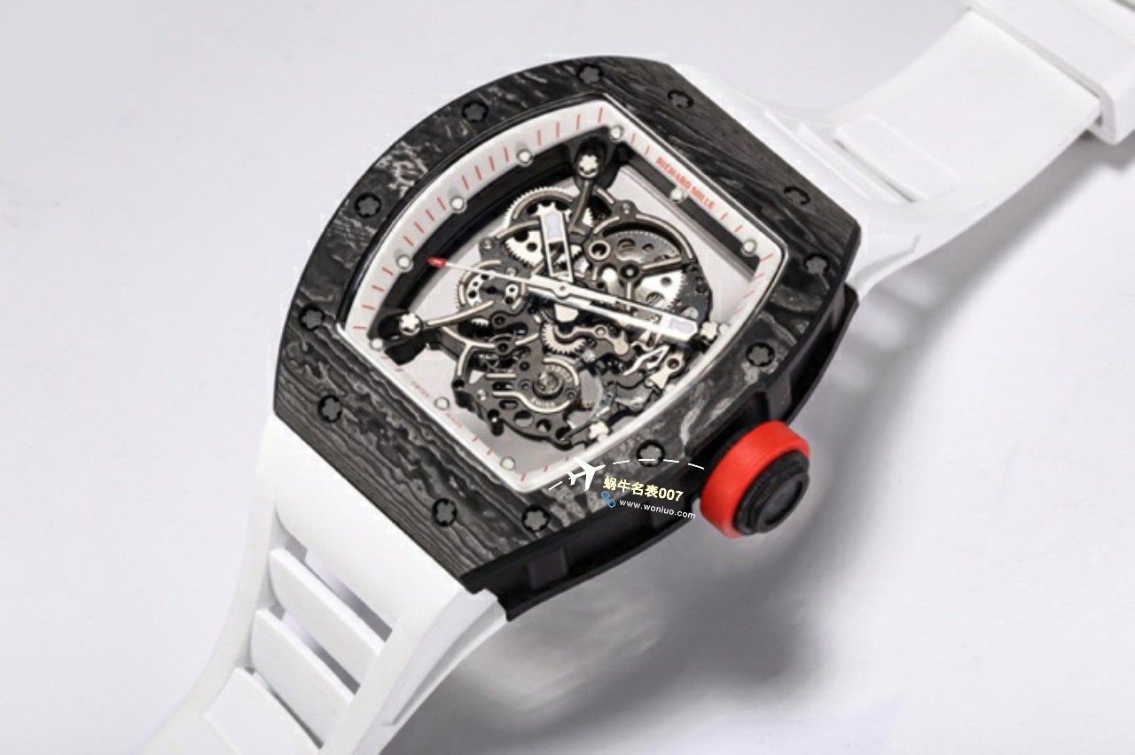 BBR厂一比一复刻高仿理查德米勒RM055一体机芯手表/六点位飞轮可转 / BBRRMO55
