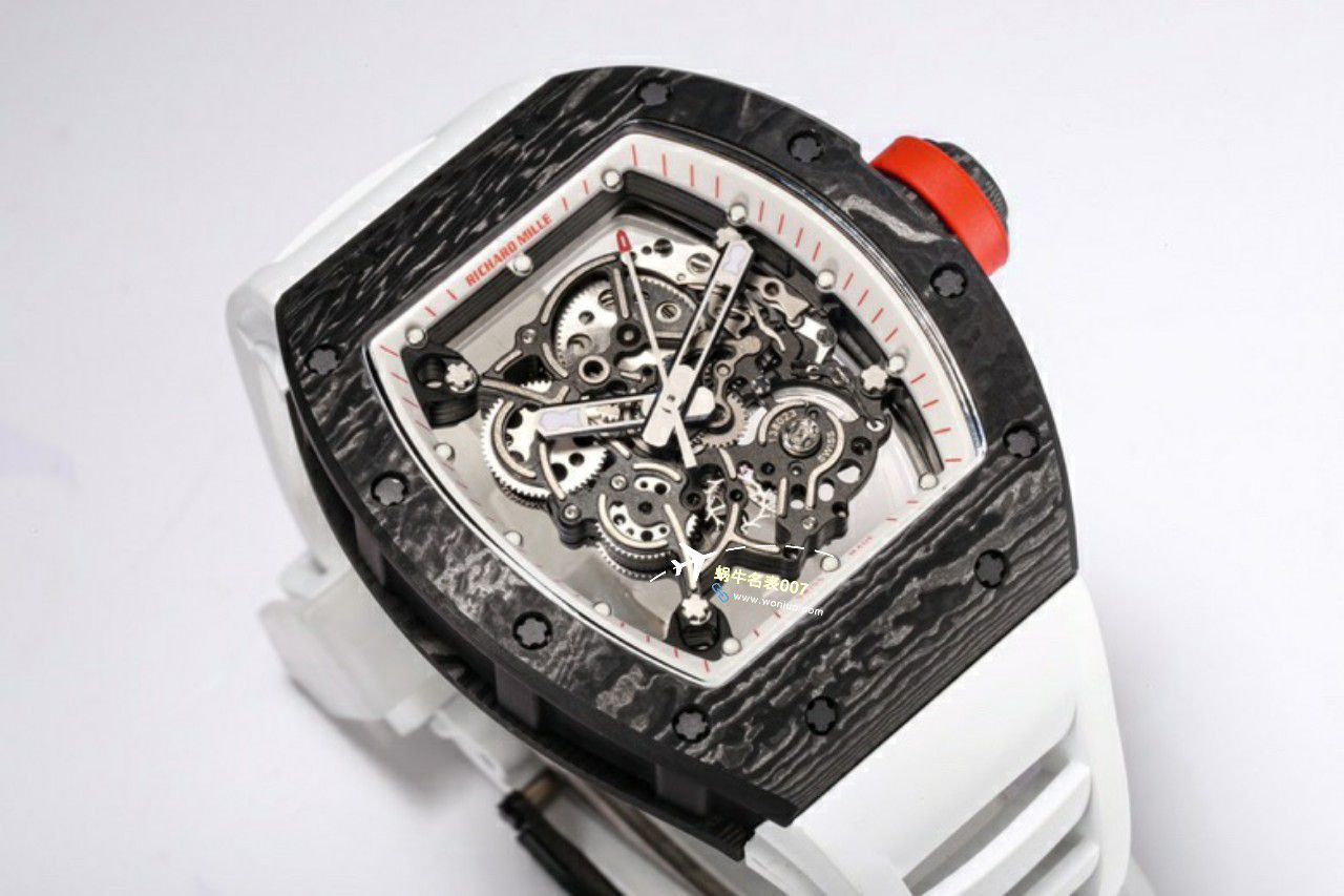 BBR厂一比一复刻高仿理查德米勒RM055一体机芯手表/六点位飞轮可转 / BBRRMO55