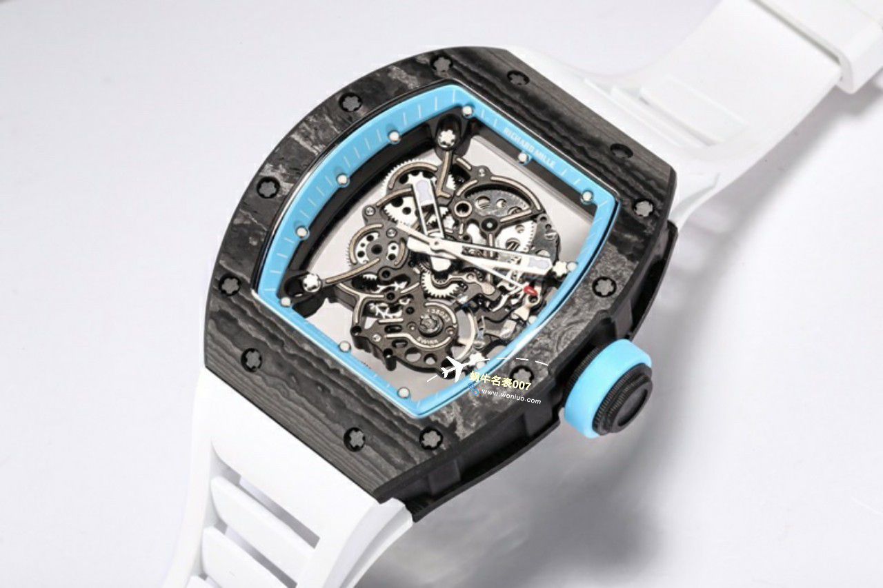 BBR厂一比一复刻高仿理查德米勒RM055一体机芯手表/六点位飞轮可转 / BBRRMO55