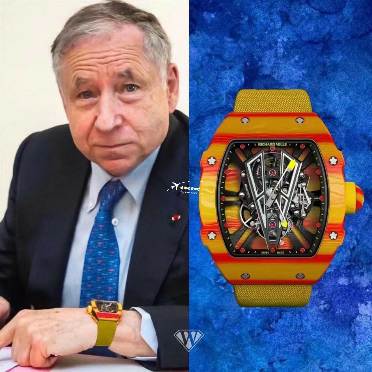 BBR厂一比一复刻理查德米勒西班牙公牛高仿RM27-03陀飞轮机芯NTPT碳纤维表壳手表 / BBRRM27-03