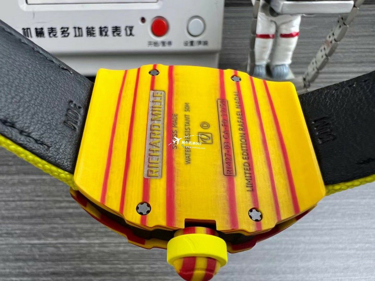 BBR厂一比一复刻理查德米勒西班牙公牛高仿RM27-03陀飞轮机芯NTPT碳纤维表壳手表 / BBRRM27-03