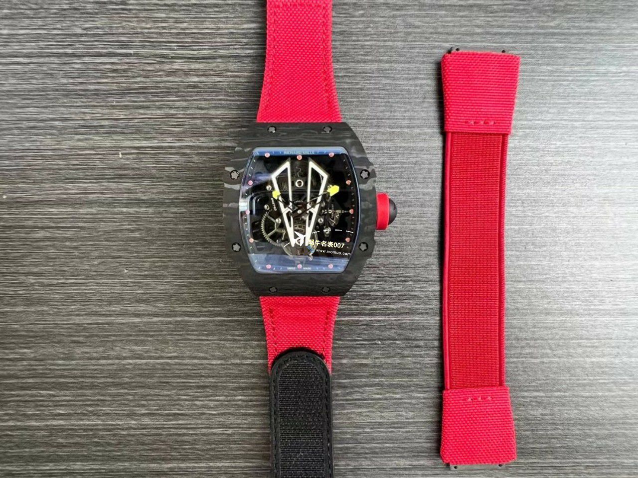 BBR厂一比一复刻理查德米勒西班牙公牛高仿RM27-03陀飞轮机芯NTPT碳纤维表壳手表 / BBRRM27-03